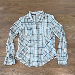 Roxy Button down cowgirl shirt - size L